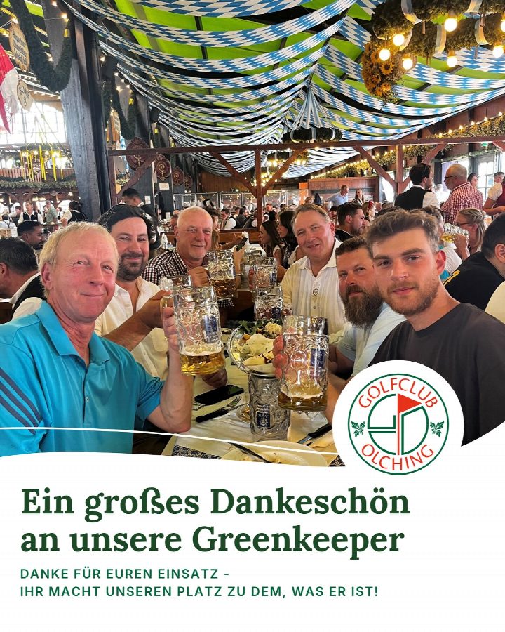 ⛳🍻 Ein großes Dankeschön an unsere Greenkeeper! Ein hervorragender Golfplatz ist kein Zufall – dahinter stecken jede…
