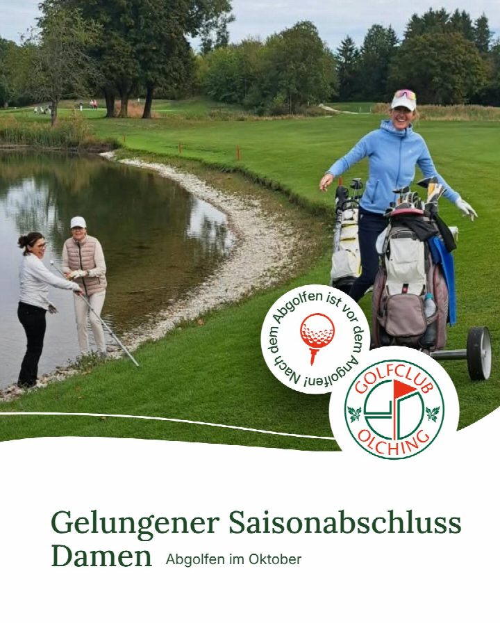 Gelungener Saisonabschluss beim Damen - Abgolfen im Oktober Am vergangenen Dienstag, den 13. Oktober 2026 lud die…